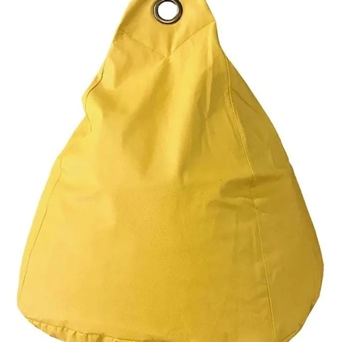 REHUCE - Puff para niños eco cuero - Amarillo