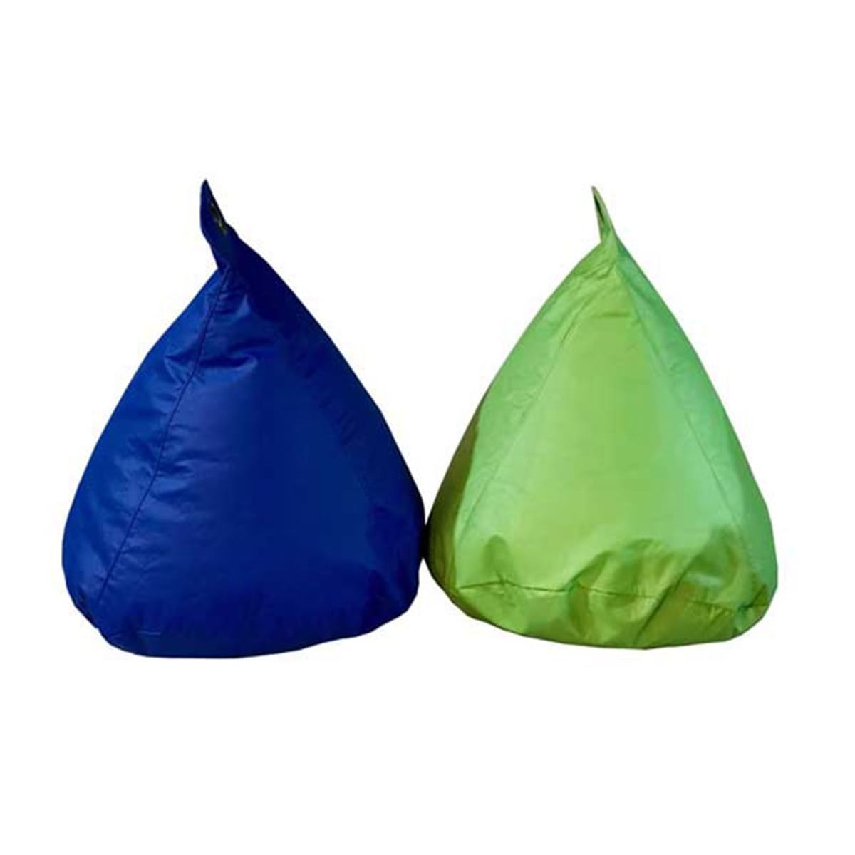 REHUCE - Puff para niños eco cuero - Azul