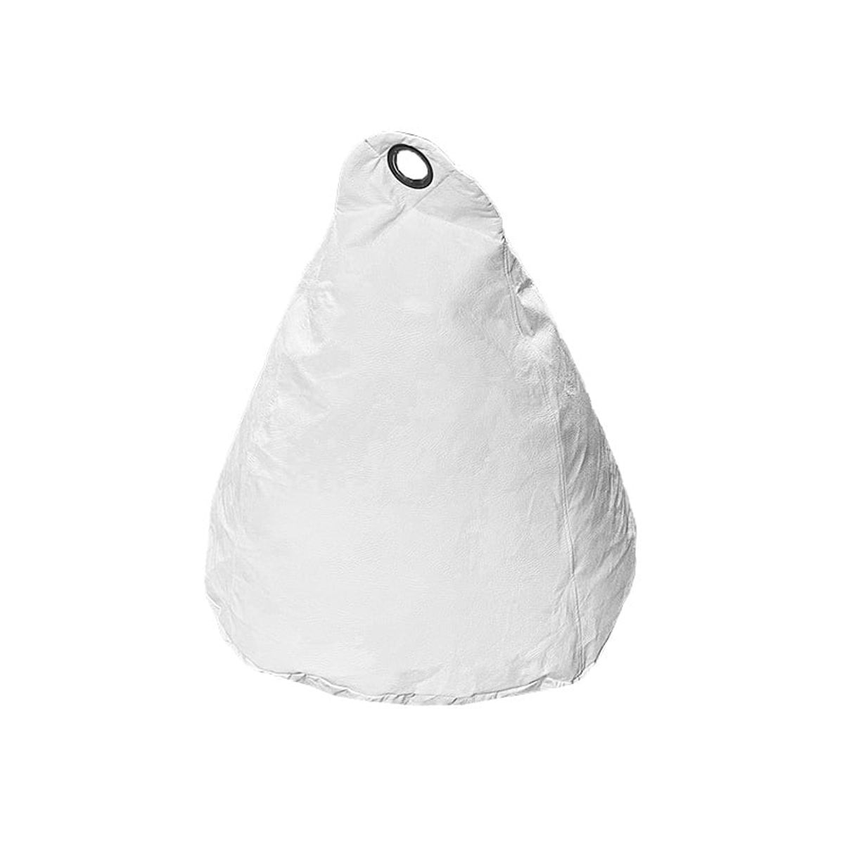 REHUCE - Puff para niños eco cuero - Blanco