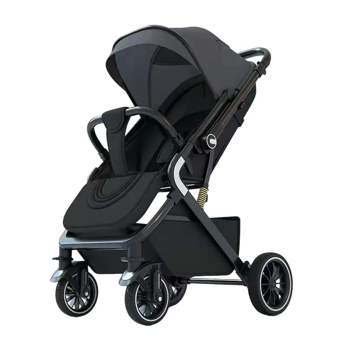 LUBABYCAS - Coche De Paseo Reversible Premium Lubabycas Gris