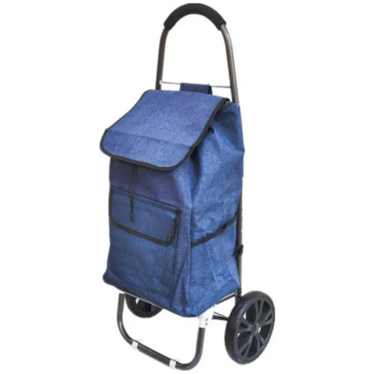 CRUSEC - Carro De Compras Plegable Tela Impermeable Color Azul