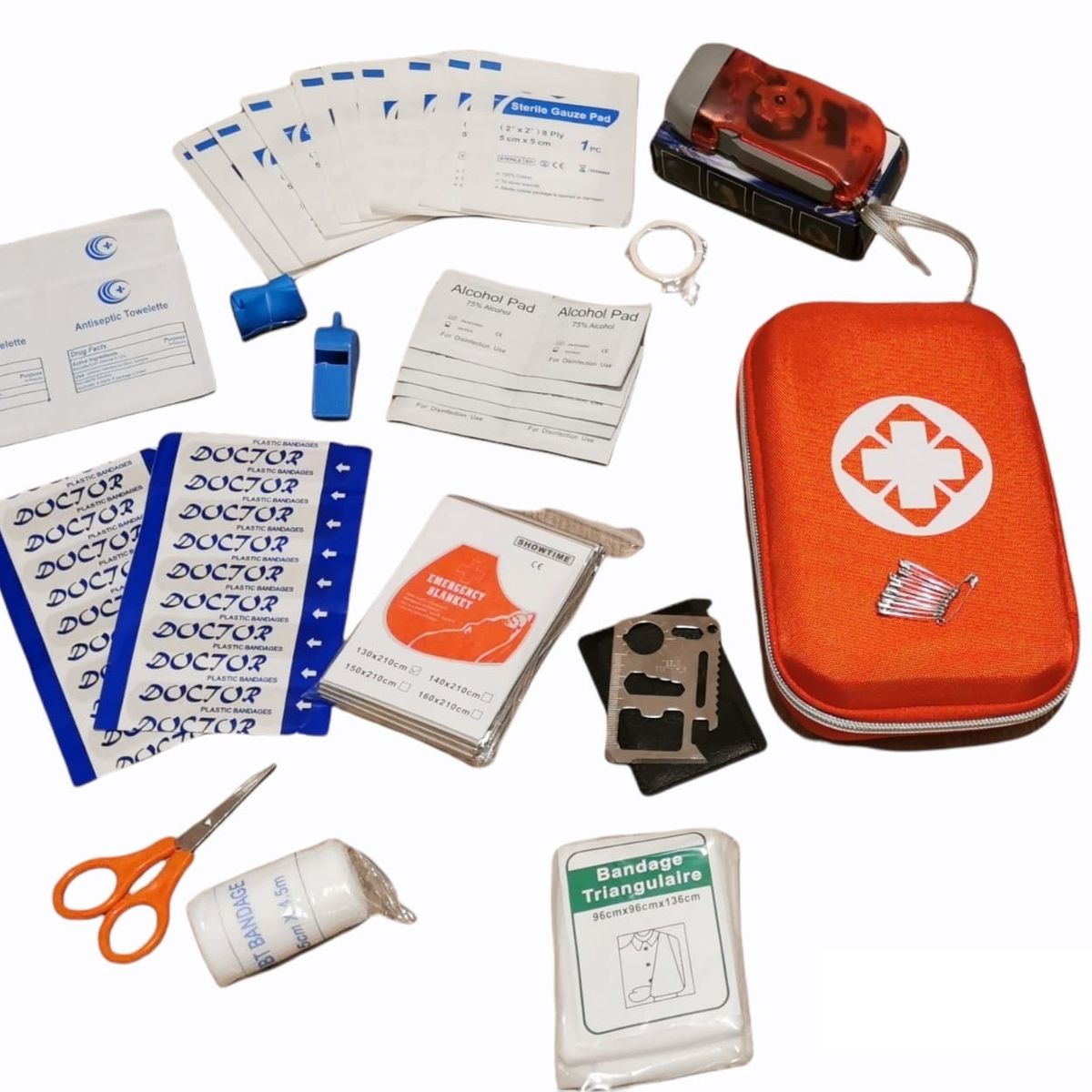 GENERICO - Botiquin Primeros Auxilios Botiquin Militar Botiquin Auto Bs