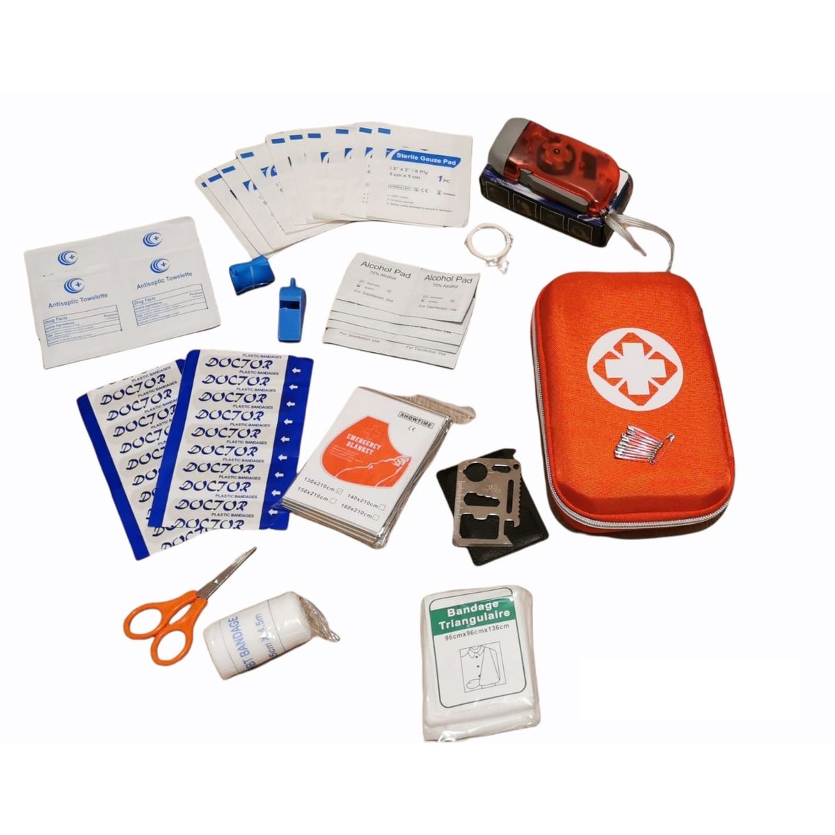 GENERICO - Botiquin Primeros Auxilios Botiquin Militar Botiquin Auto Bs