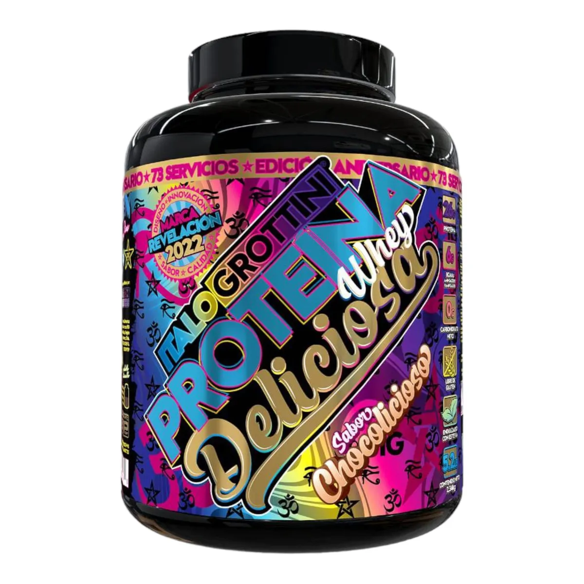 ITALO GROTTINI - PROTEINA WHEY DELICIOSA - 5 LIBRAS CHOCOLICIOSA - ITALO GROTTINI