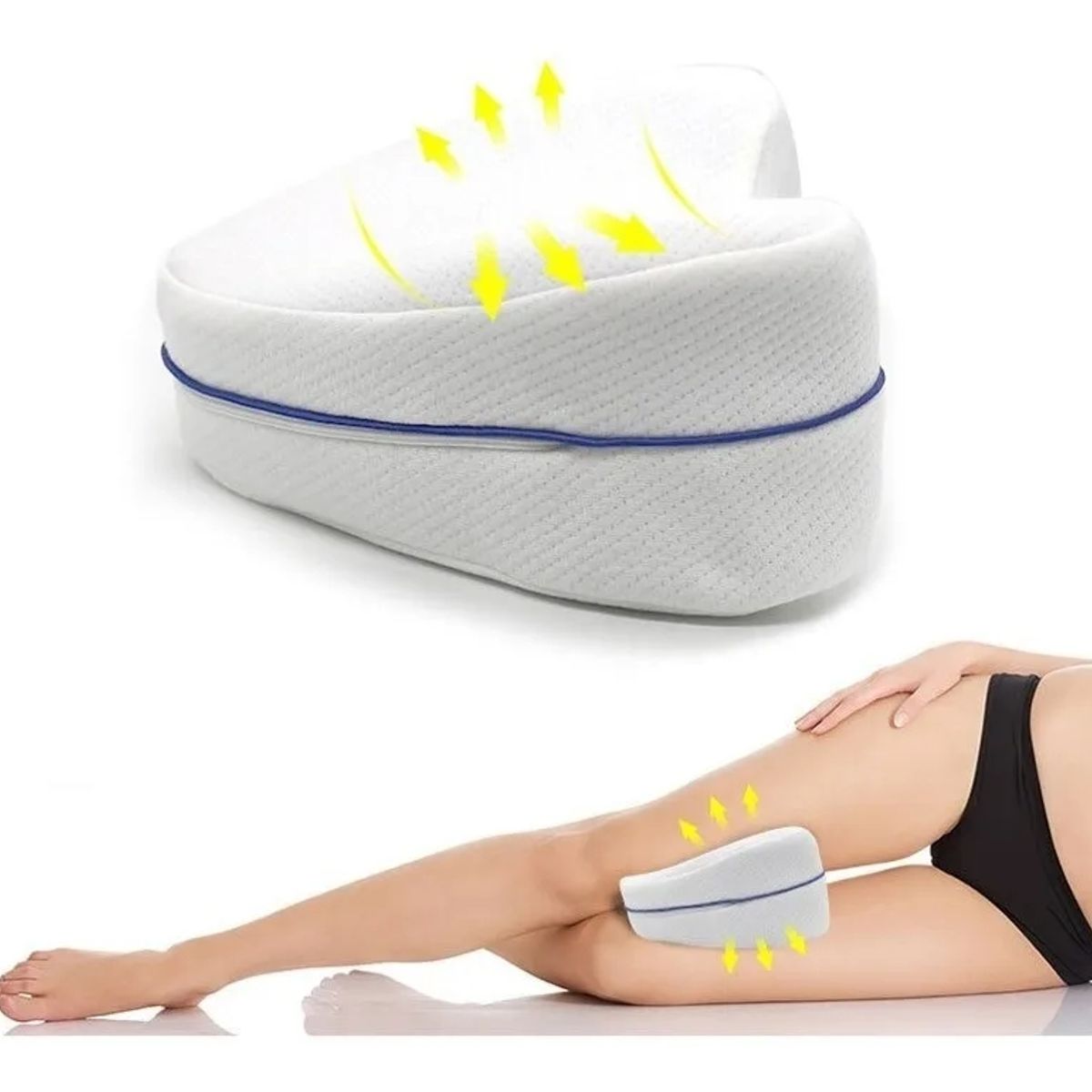 GENERICO - Almohada Cervical Almohada Ortopédica Almohada Para Piernas