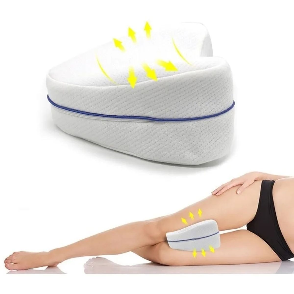 GENERICO - Almohada Cervical Almohada Ortopédica Almohada Para Piernas