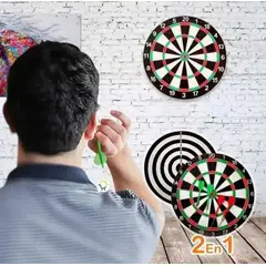 GENERICO - Juego De Dardos Profesional Tiro Al Blanco Juego Dardos