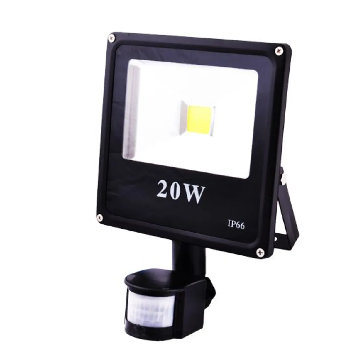 GENERICO - FOCO LED PROYECTOR 20W CON SENSOR DE MOVIMIENTO