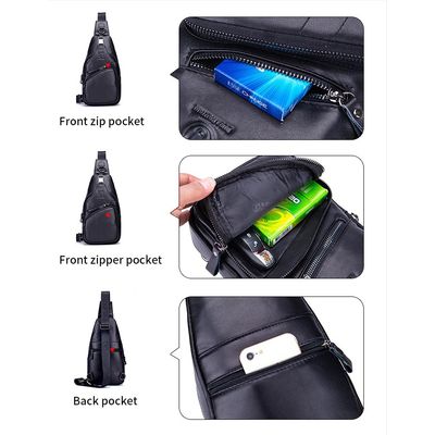 Imagen 2 del producto Bolso Bandolera Hombre Cuero Genuino Bull Captain Mod Cross