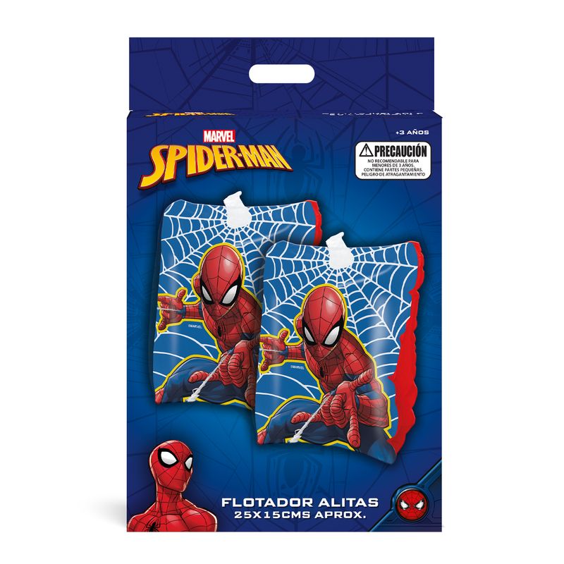 MARVEL - Flotador Alitas 20x15 Cm. Spiderman Marvel Pronobel