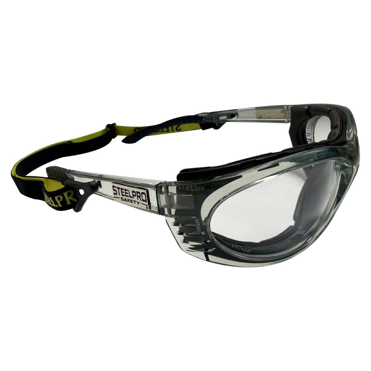 STEELPRO - Lente De Seguridad Turbine Claro Marco Gris AF