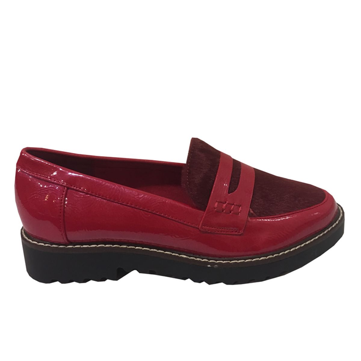 TODOPIEL - Mocasin Mujer Rojo Todopiel