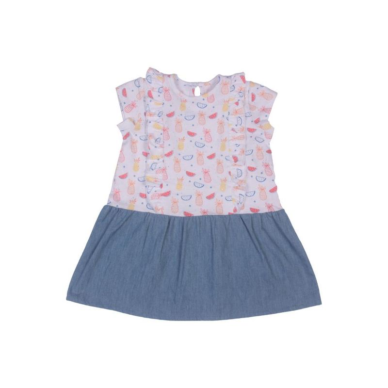PILLIN - Vestido Bebe Niña Celeste Pillin PILLIN