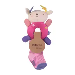 PILLIN - Peluche Bebe Niño Beige Pillín