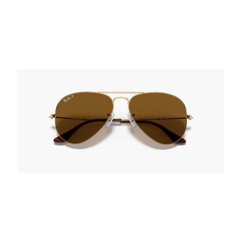RAY BAN - Anteojos De Sol Ray-Ban RB3025 Aviator Large Metal Dorado.