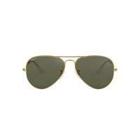 Anteojos De Sol Ray-Ban RB3025 Aviator Large Metal Dorado.
