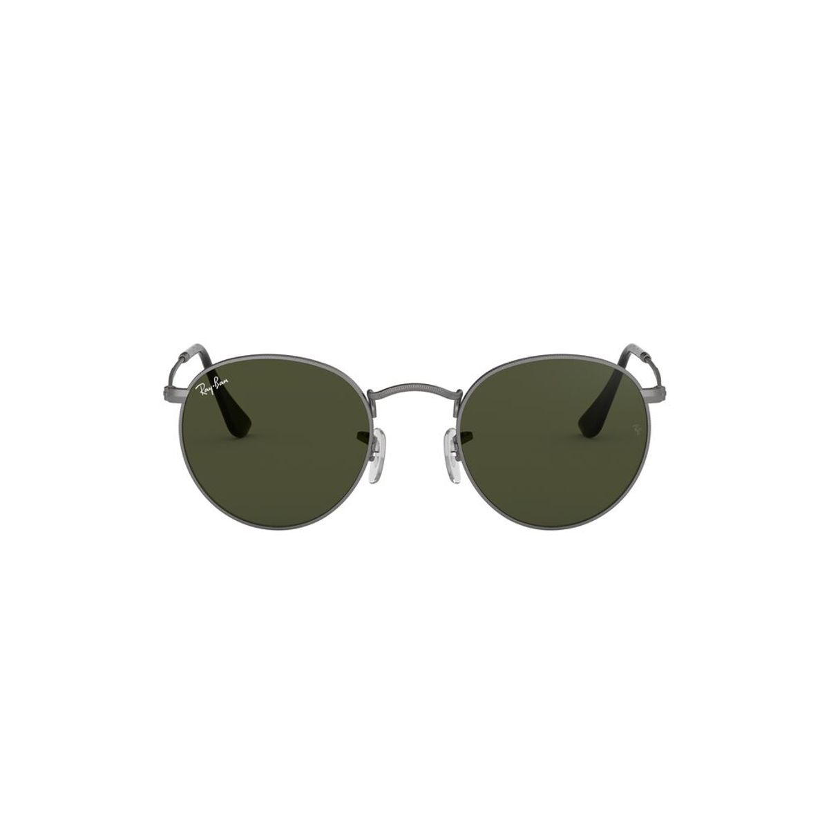 RAY BAN - Anteojos De Sol Ray-Ban RB3447 Round Metal Gris.