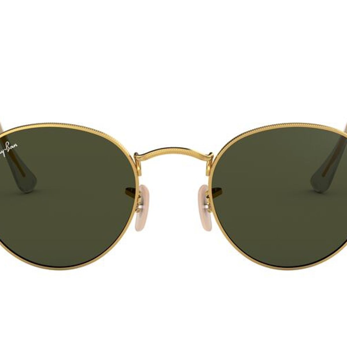 RAY BAN - Anteojos De Sol Ray-Ban RB3447 Round Metal Dorado.