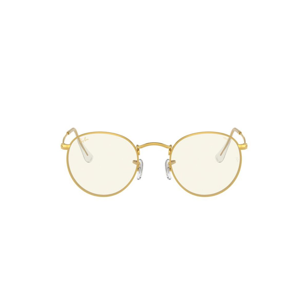 RAY BAN - Anteojos De Sol Ray-Ban RB3447 Round Metal Dorado