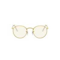 Anteojos De Sol Ray-Ban RB3447 Round Metal Dorado