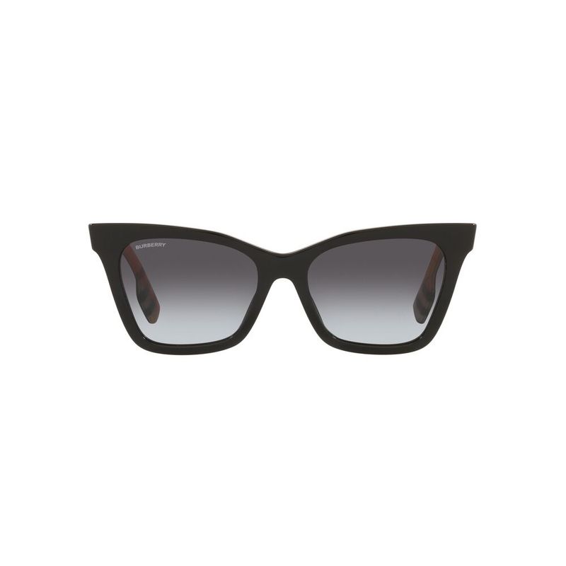 BURBERRY - Anteojos De Sol Burberry BE4346 Elsa Negro