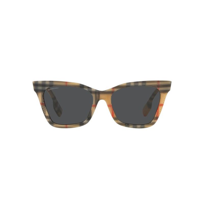 BURBERRY - Anteojos De Sol Burberry BE4346 Elsa Negro