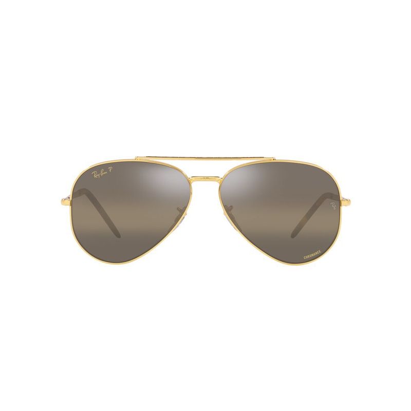 RAY BAN - Anteojos De Sol Ray-Ban RB3625 New Aviator Dorado