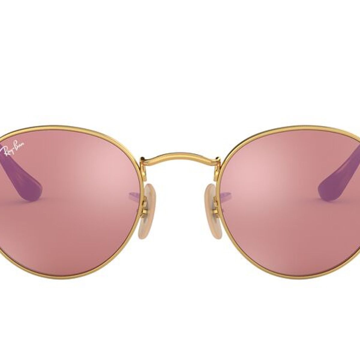 RAY BAN - Anteojos De Sol Ray-Ban RB3447N Round Metal Dorado