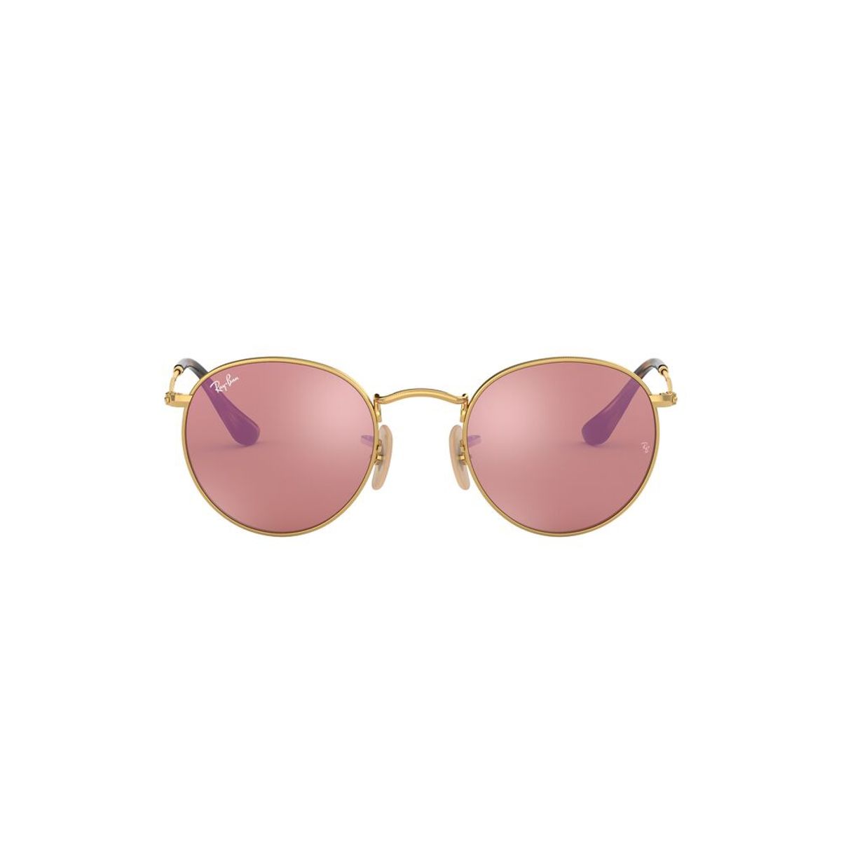 RAY BAN - Anteojos De Sol Ray-Ban RB3447N Round Metal Dorado
