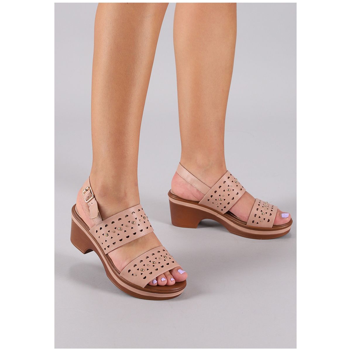 EDA MANZINI - Sandalia Mariana Rosado EDA MANZINI