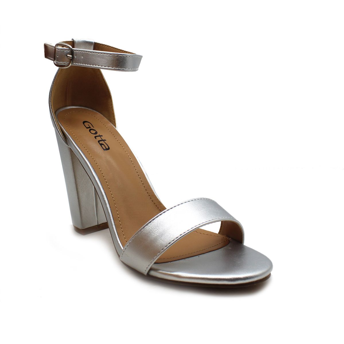 GOTTA - Sandalia Mujer Plateada 86123 Gotta