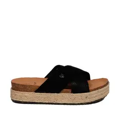 GOTTA - Sandalia Mujer Plataforma Negra 23193
