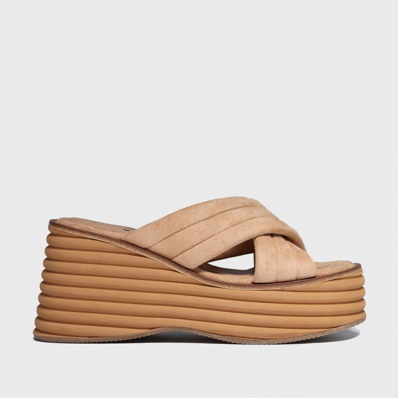 GOTTA - Sandalia Mujer Plataforma Camel 25211