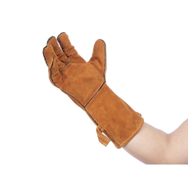 MONNO - PARA DE GUANTES DE CUERO GAMUZA