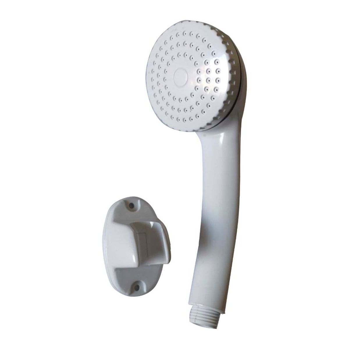 GENERICO - Ducha Teléfono Blanco Estilo Europea Con Flexible De 2 Metros