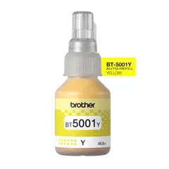 BROTHER - Botella de tinta amarilla BT5001Y