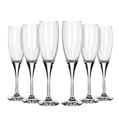 IMAHE - DISPLAY 6 COPAS CHAMP 190 ML. BARONE