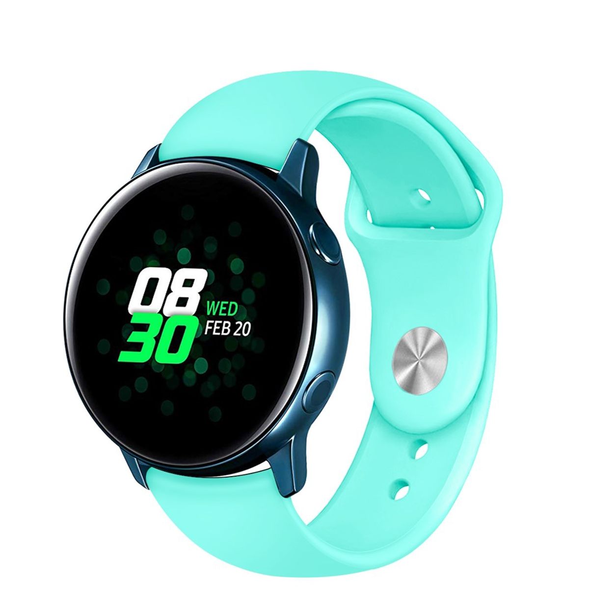 GENERICO - Correa Silicona Samsung Galaxy Watch 4 4 Classic Verde Menta
