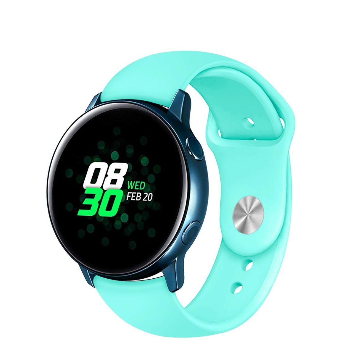 GENERICO - Correa Silicona Samsung Galaxy Watch 4 4 Classic Verde Menta