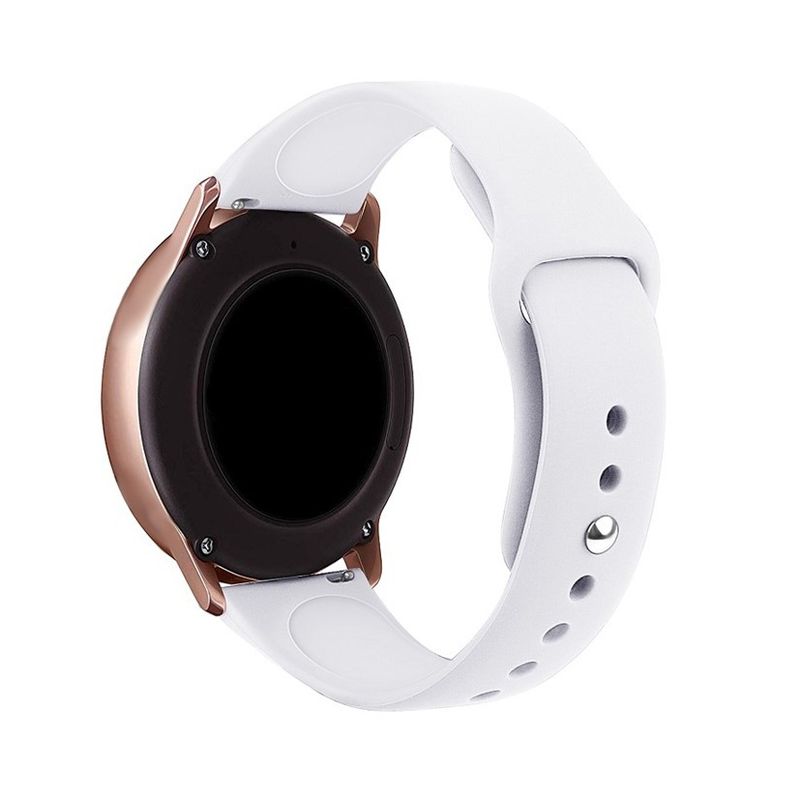 GENERICO - Correa Silicona Samsung Galaxy Watch 4 4 Classic Blanco