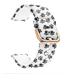 GENERICO - Correa Silicona Samsung Galaxy Watch 4 4 Classic Huellas
