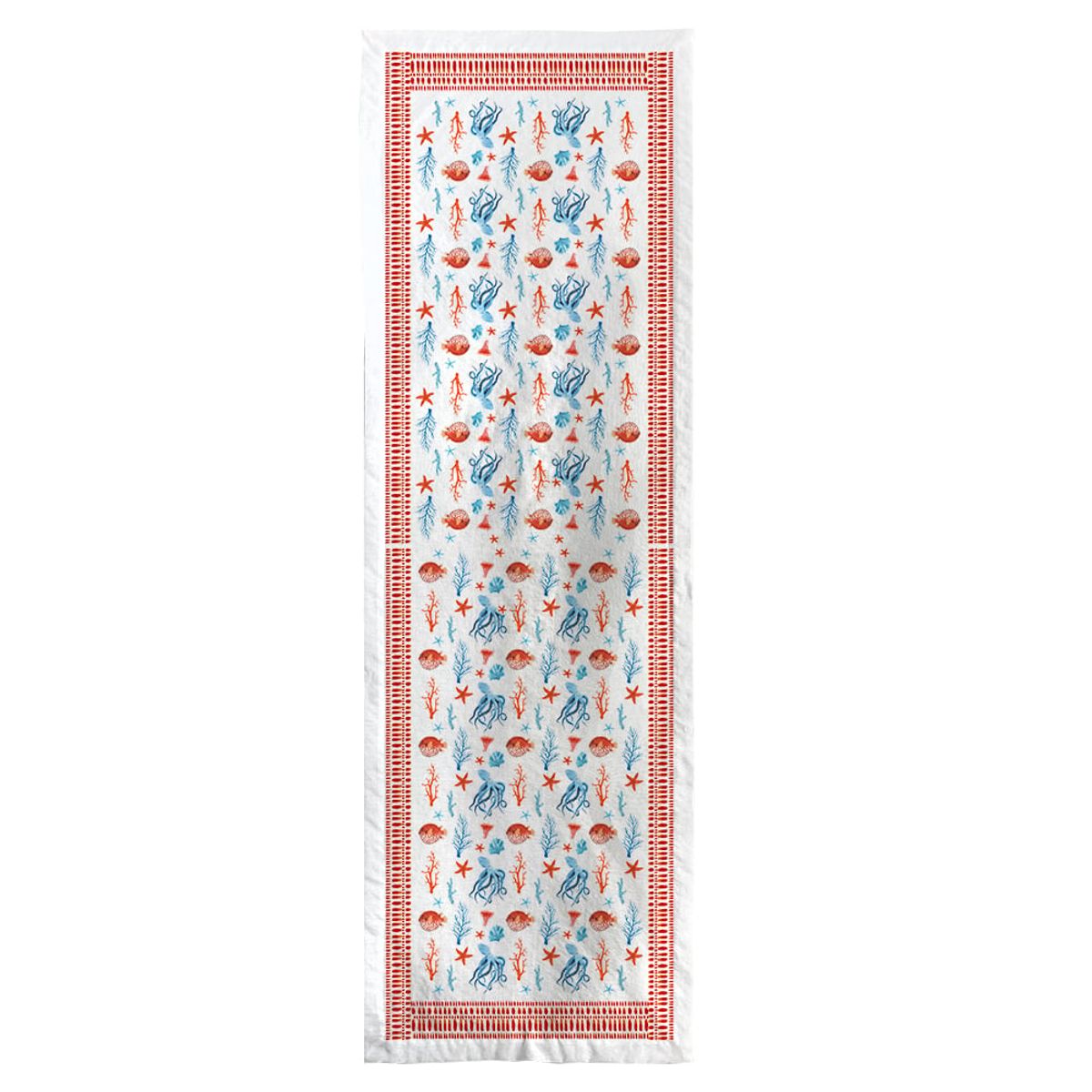 TUYO PRINT - Camino de mesa velo organza - Octopus