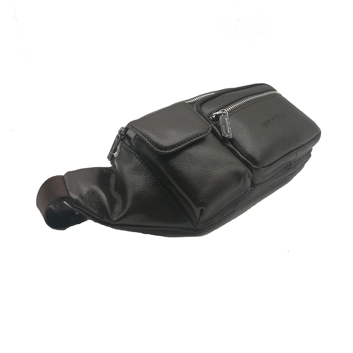 GENERICO - Banano Amplio Cuero Genuino Norbinus Unisex Mod Double