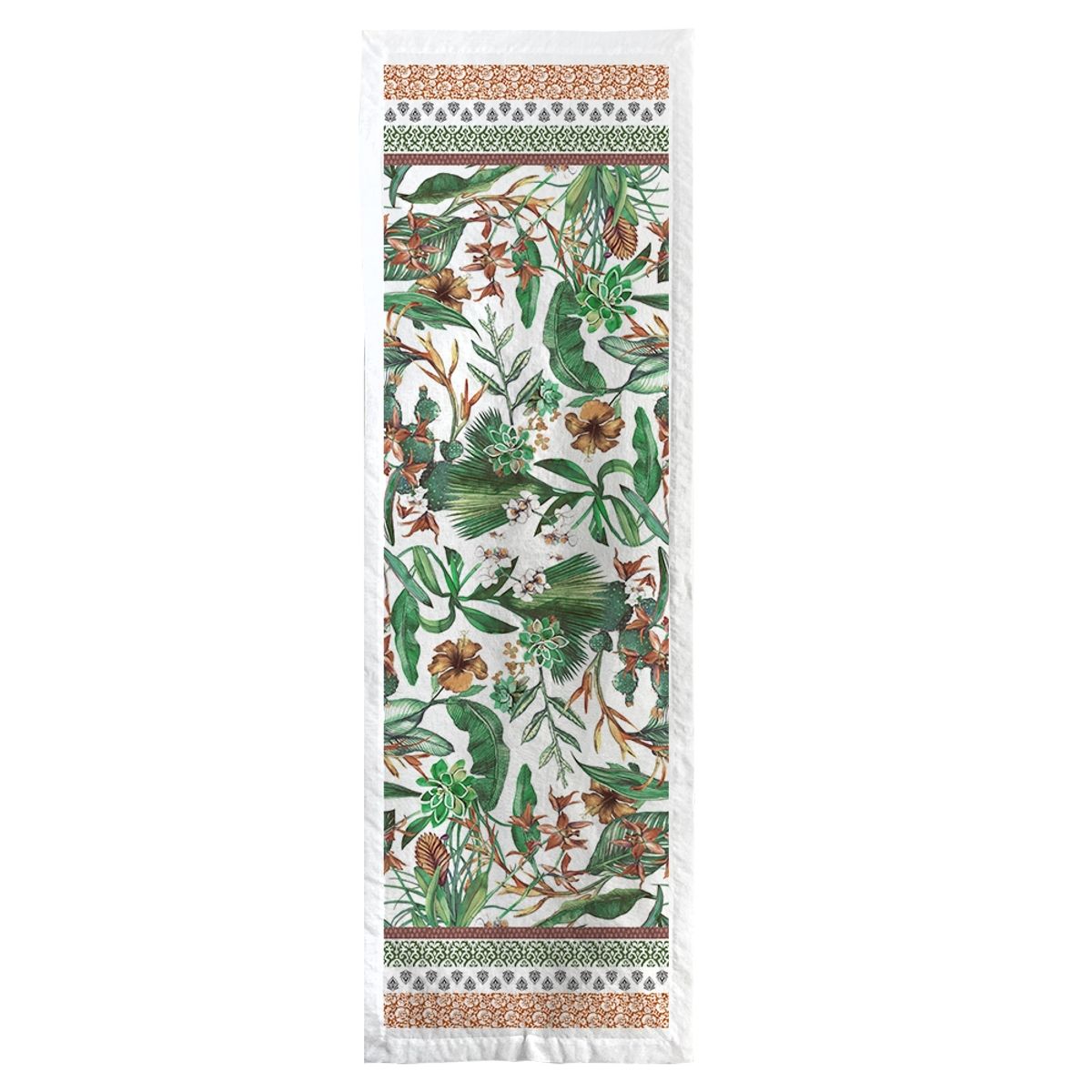 TUYO PRINT - Camino de mesa velo organza - El Kongo