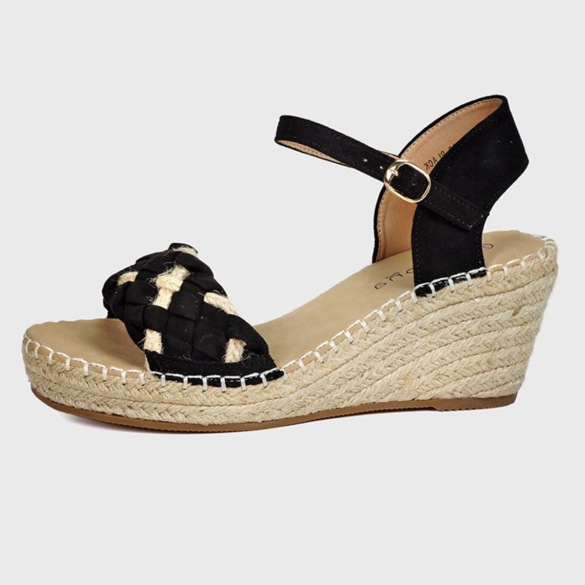 BEGOÑA - Sandalia Bruna Negro BEGOÑA