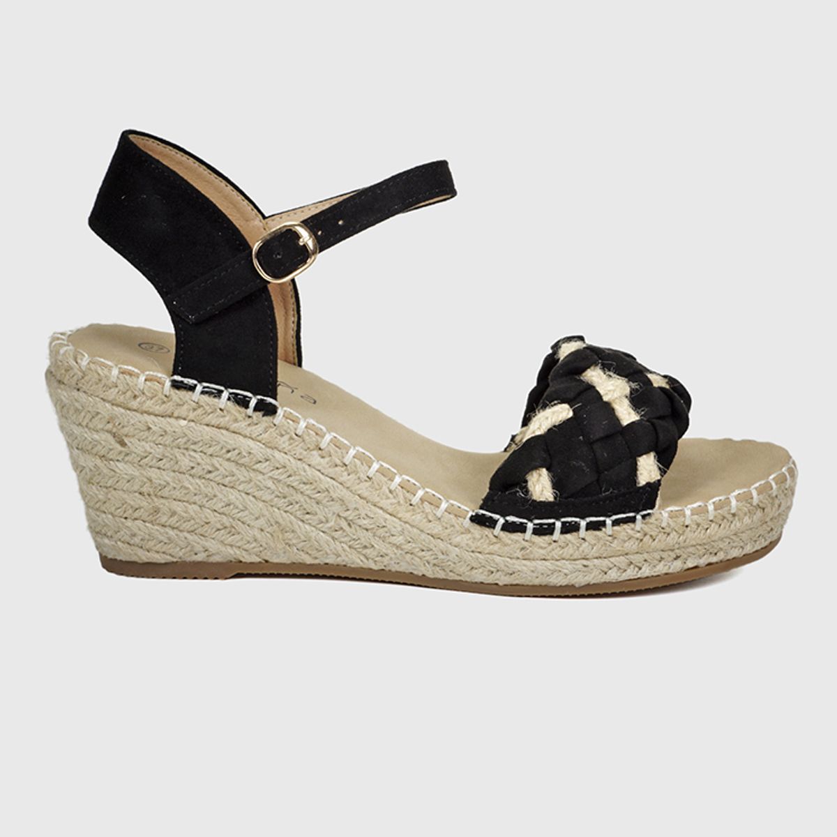 BEGOÑA - Sandalia Bruna Negro BEGOÑA
