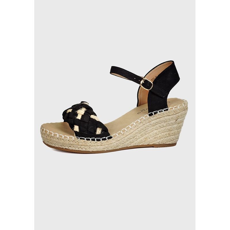 BEGOÑA - Sandalia Bruna Negro BEGOÑA