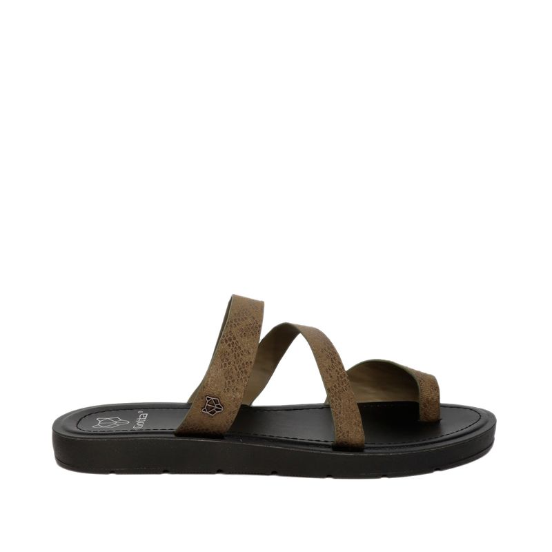 GOTTA - Sandalia Mujer Plana Verde 13252
