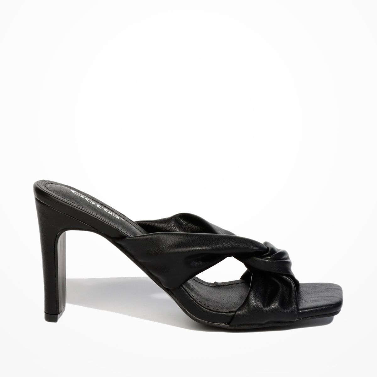 GOTTA - Sandalia Mujer Taco Negra 25700