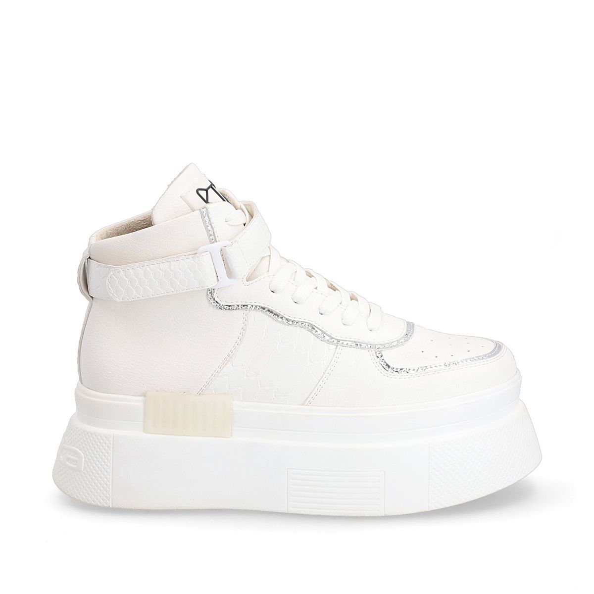 GOTTA - Zapatilla Mujer Plataforma Blanca 13413